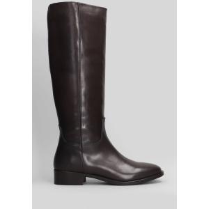 Stivali tacco basso  in Pelle Testa di Moro