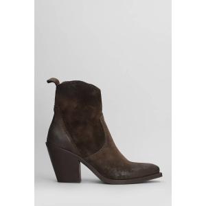 tronchetti texani  in Camoscio Testa di Moro