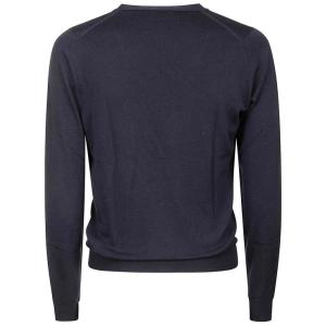 Cardigan In Lana John Smedley Blu Taglia S John Smedley  Taglia S