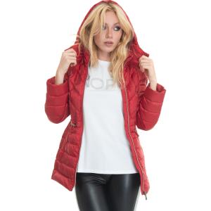 Michael Kors Giubbotto Rosso Poliestere Donna