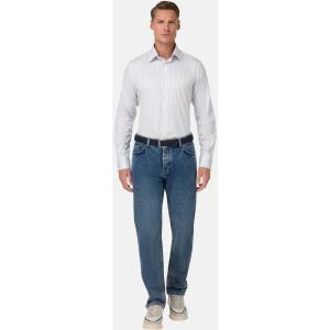 Boggi, Camicia A Righe In Cotone Regular Fit, Uomo, Navy, Taglia: 38