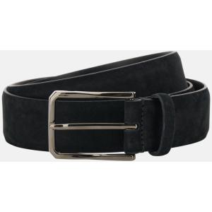 Boggi, Cintura In Nabuk, Uomo, Nero, Taglia: 100