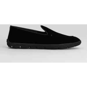 Sneakers  in Velluto Nero