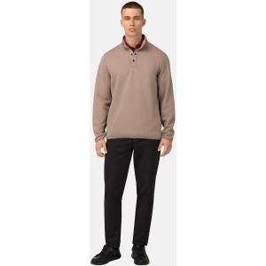 Boggi, Felpa Collo A Lupetto, Uomo, Taupe, Taglia: M