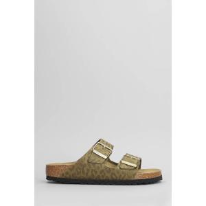 Sandali flats Arizona Leo in Pelle Khaki