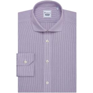 Camicia fancy non iron francese a quadri francese
