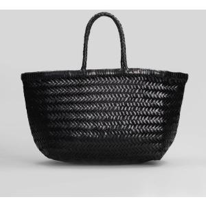 Tote Bamboo 3 jump small in Pelle Nera