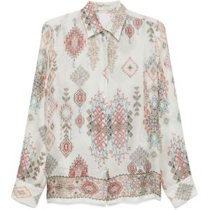 Camicia con stampa grafica