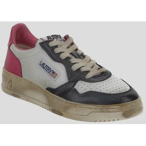 Sneakers In Pelle Autry Nude e Neutro Taglia 35 Autry  Taglia 35