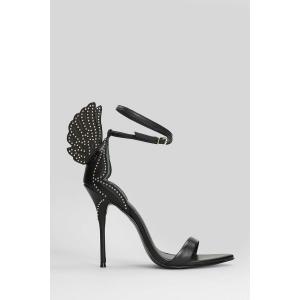 Sandali Cherub in Pelle Nera