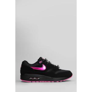 Sneakers Air Max 1 Prm in Camoscio e Tessuto Nero