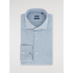 Camicia collo francese in flanella