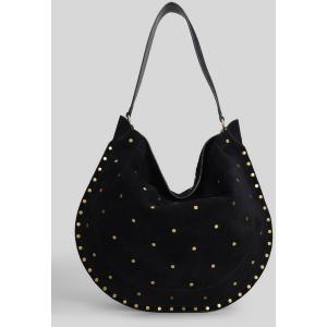 Borsa a spalla Oskan hobo soft in Camoscio Nero