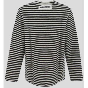 T-shirt Di Jil Sander Jil Sander Bianco Taglia L Jil Sander Taglia L