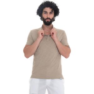 Detwelve Polo manica corta Verde Cotone Uomo