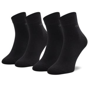 33-Set di 2 paia di calzini corti da uomo 701218706 Nero