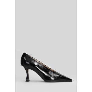 Decollete  in Pelle Nera