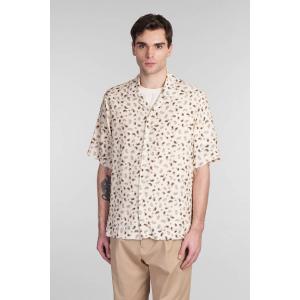 Camicia  in viscosa Beige