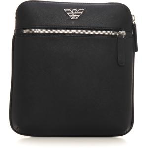 Emporio Armani Borsello Nero Poliammide Uomo