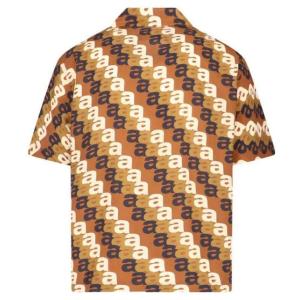 Camicia Con Stampa Awake Ny Marrone Taglia S Awake Ny  Taglia S