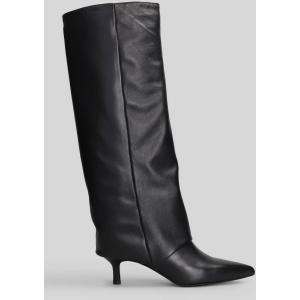 Stivali tacco alto Matilda in Pelle Nera