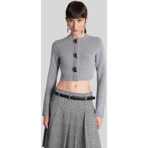 Cardigan  in Lana Grigia