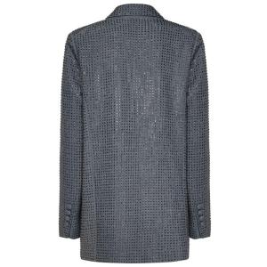Blazer Doppiopetto Oversize Pinko Grigio Taglia 40 Pinko  Taglia 40