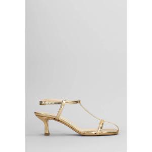 Sandali  in Pelle Platino