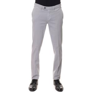 Canali Pantalone modello chino Grigio chiaro Cotone Uomo