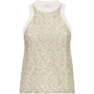 Canotta con paillettes