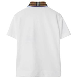 Polo Johane Burberry Bianco Taglia 10Y Burberry  Taglia 10Y