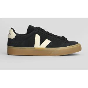 Sneakers Campo in Camoscio Nero