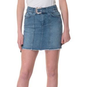 Liu Jo Minigonna in jeans texas Denim medio Cotone Donna
