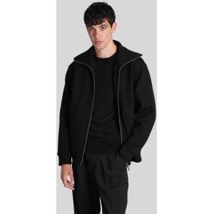 Giacca Casual Alon in Lana Nera