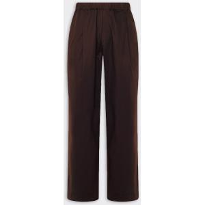 Laneus Pantalone Melrose Wide Cioccolato