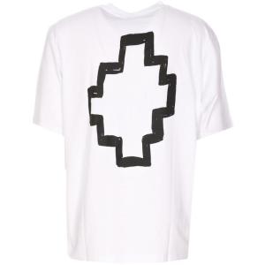 T-shirt Con Logo Frontale Marcelo Burlon County Of Milan Bianco Taglia L Marcelo Burlon County Of Milan  Taglia L