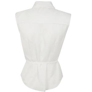 Camicia Senza Maniche Blugirl Bianco Taglia 46 Blugirl  Taglia 46