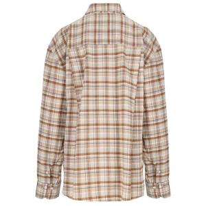 Camicia A Quadri Oriana Finamore 1925 Marrone Taglia 44 Finamore 1925  Taglia 44