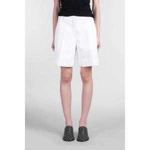 Shorts  in lino Bianco