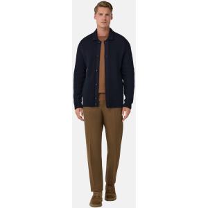 Boggi, Giacca Di Maglia In Lana Merino, Uomo, Navy, Taglia: S