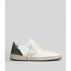 Sneakers Davis in Pelle Bianca
