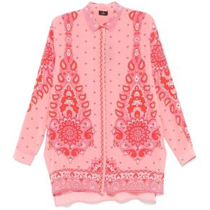 Camicia a fiori con motivo paisley