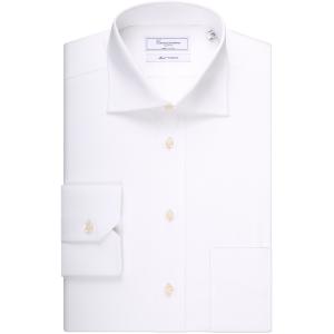 Camicia permanent bianca, con taschino, slim modena francese modena francese