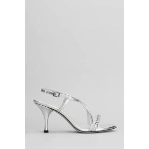 Sandali Hyden Lux in Pelle Argento