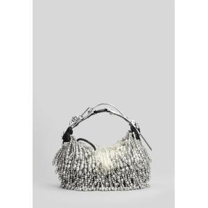 Borsa a spalla Object HM00 micro in Poliestere Argento