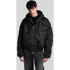 Giacca Bomber N-2b in Nylon Nero