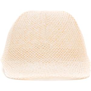 Seventy Berretto in paglia con visiera Beige Carta tessile Donna