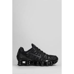 Sneakers Nike Shox Tl in pelle e tessuto Nero