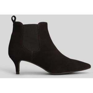 tronchetti tacco alto Deva Beat in Camoscio Testa di Moro