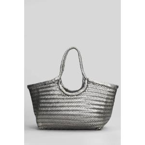 Tote Nantucket Basket Big in Pelle Canna di fucile